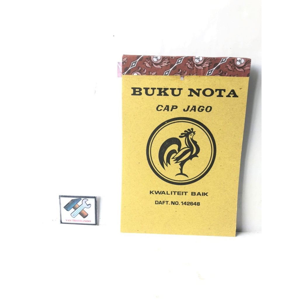 

BUKU NOTA 2 PLY LEMBAR LAPIS KEDUA POLOS HARUS PAKAI KERTAS KABRON CAP JAGO