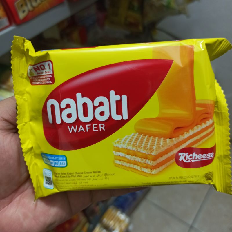 

Wafer Krim Keju Richeese Nabati