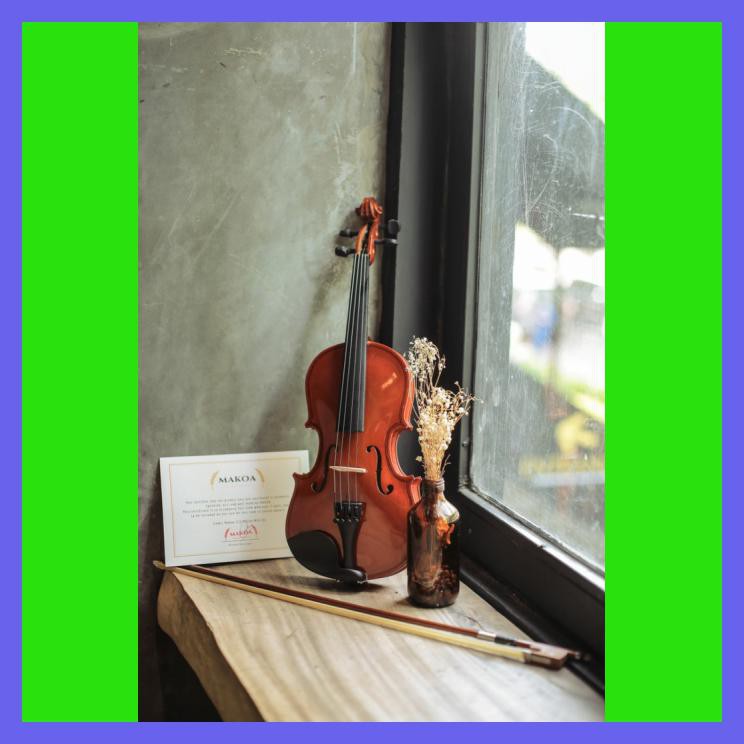 BIOLA AKUSTIK 1/2 - BIOLA MAKOA FULL SET HARDCASE - VIOLIN BIOLA ANAK