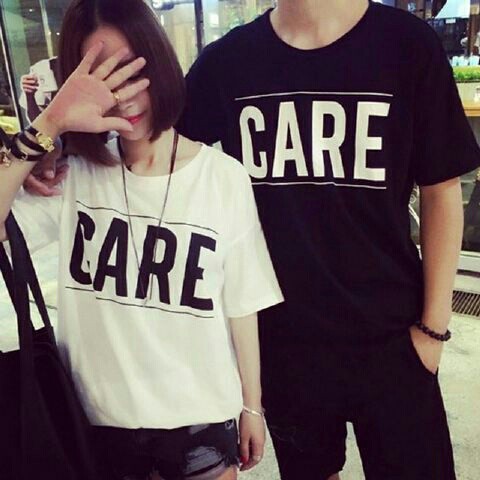 Kaos Couple / Baju Couple / Kaos Pasangan / Baju Pasangan Care