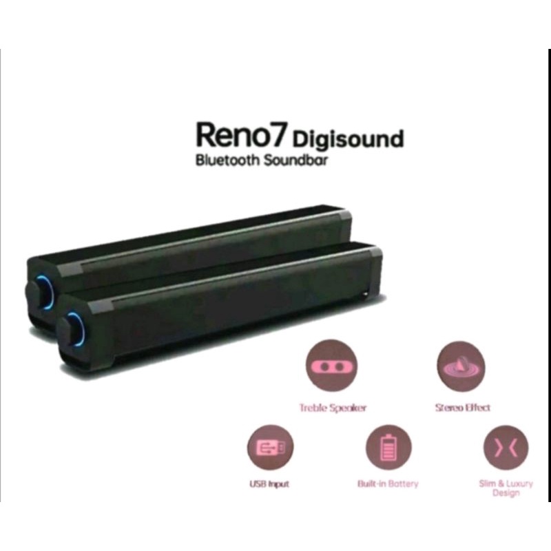 Speaker Bluetooth Soundbar Reno 7