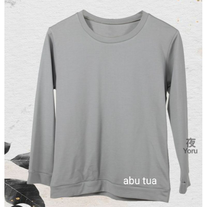 kaos polos basic sweter 1