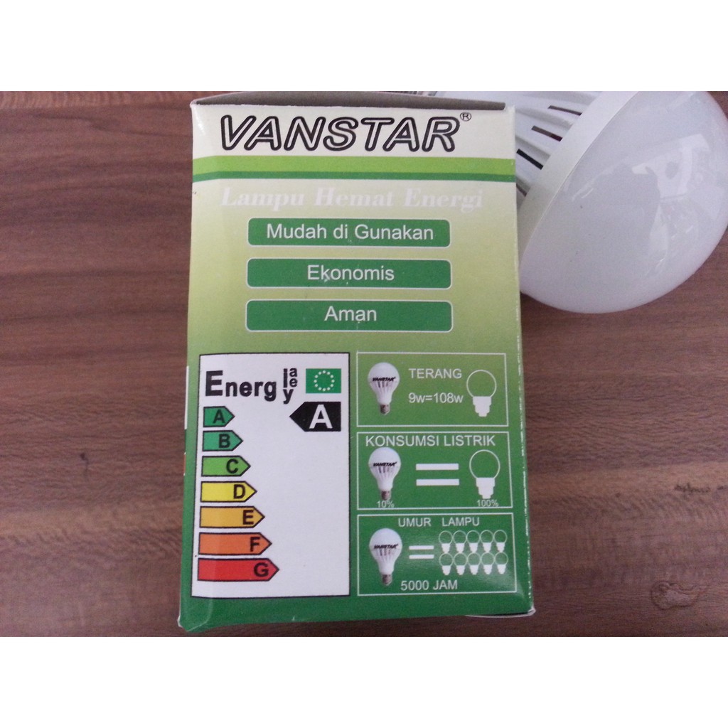 LAMPU LED 9W merk Vanstar Grosir Termurah