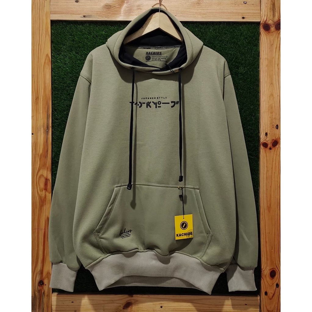 sweater hoodie pria distro kachios switer cowok keren sweter oversize xxl jaket hoodie polos tebal s
