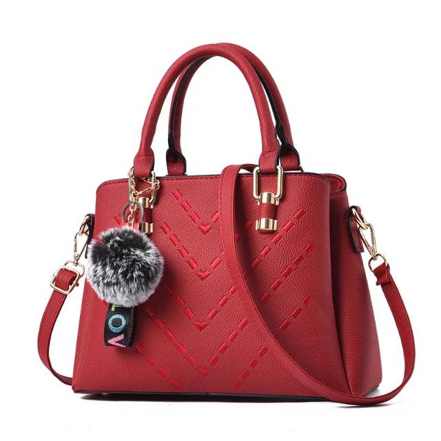 Handbag motif zigzag tas selempang tasjinjing