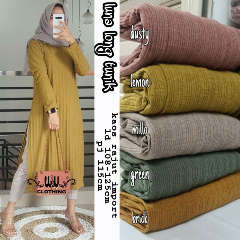 LUNA LONG TUNIK BY W&amp;W