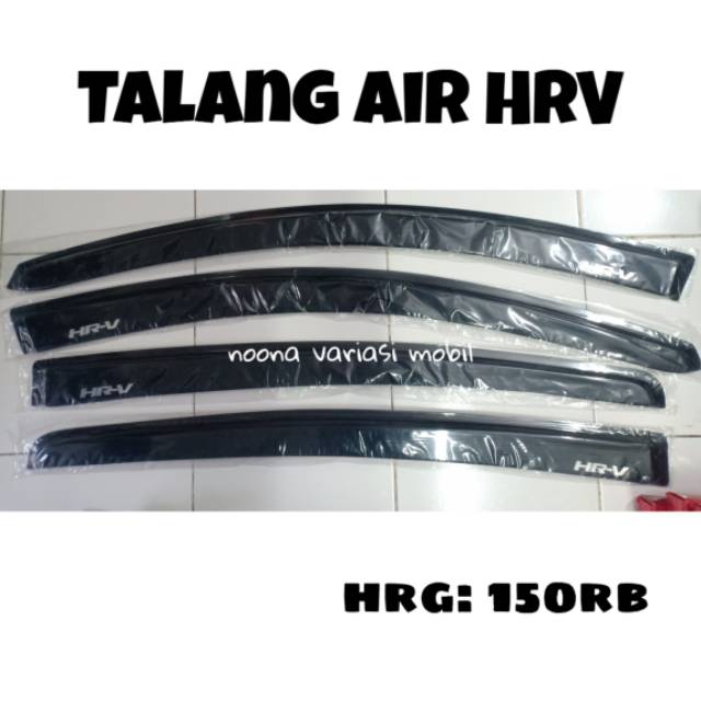 talang air hrv talang air mobil hrv door visor hrv slim tebal