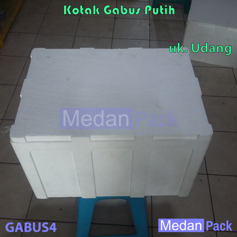 Kotak Gabus Putih Uk Udang