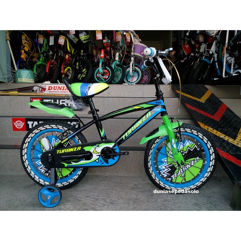  Sepeda  Bmx Warna Hijau  Tosca  Sepeda  BMX