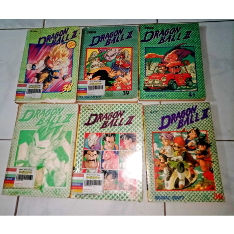 Komik Dragon Ball II Rajawali Graviti Bekas.