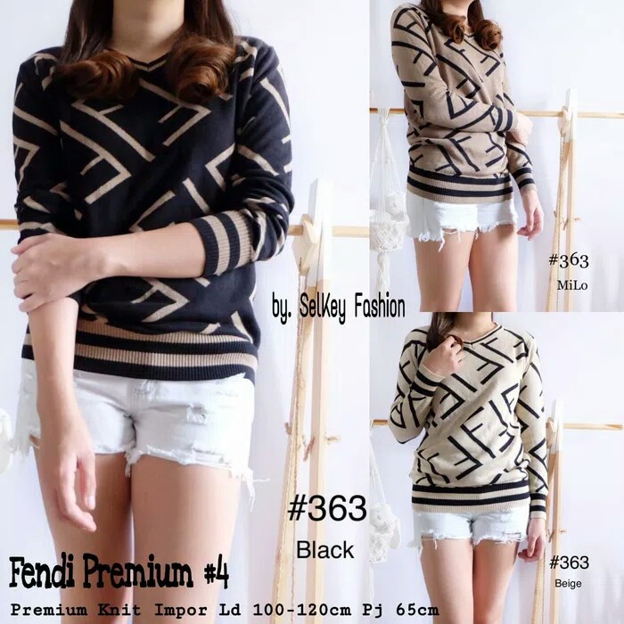 Fendi premium #4 sweater selkey