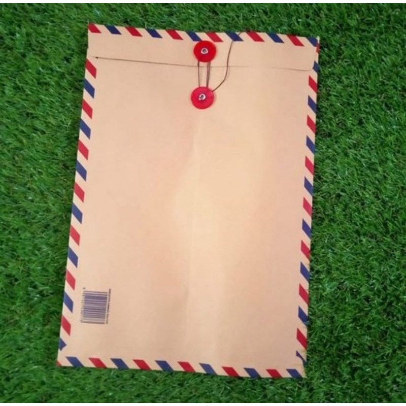 

amplop coklat tali airmail