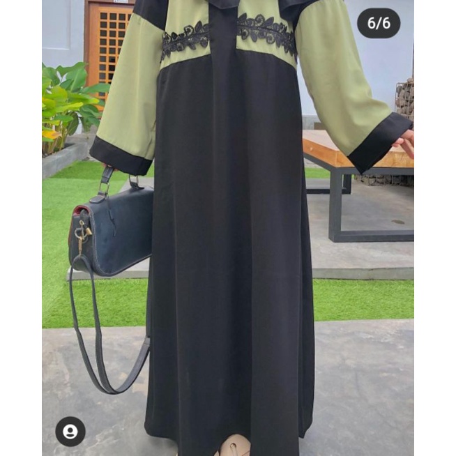 ABAYA SHAFIYAH WARNA/WOLFIS PREMIUM