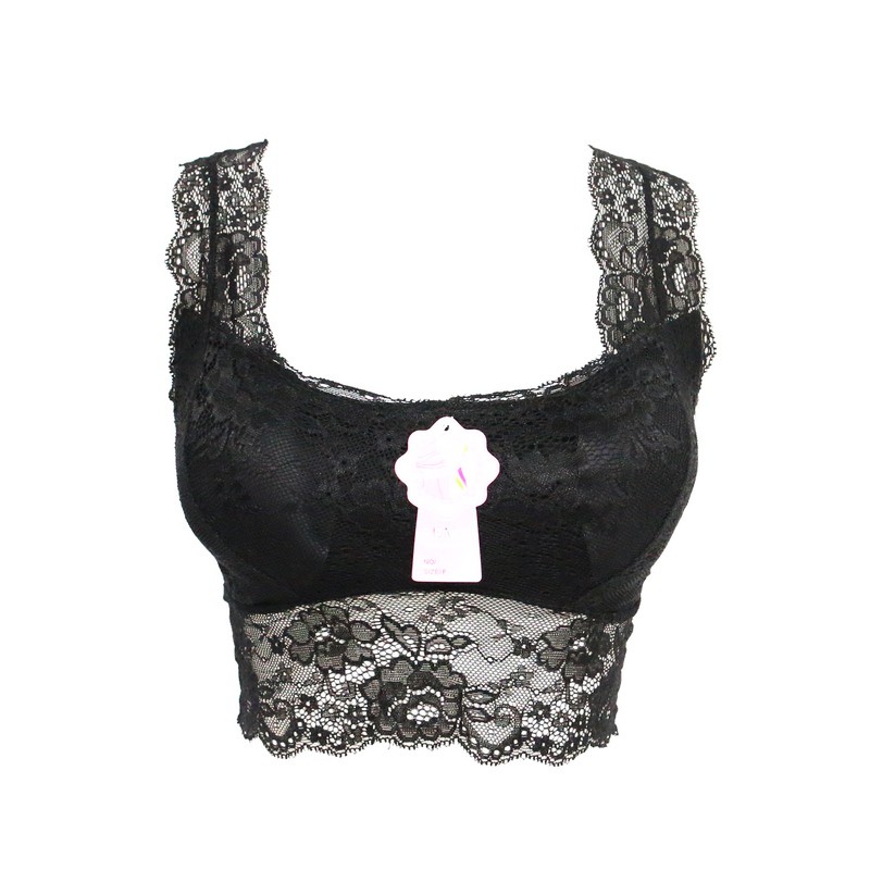 Tanktop Sexy Bra Lace Renda Model Brukat