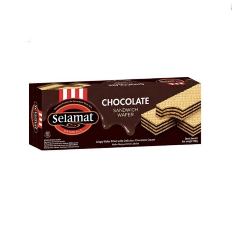 

SELAMAT WAFER COKLAT 198 GR