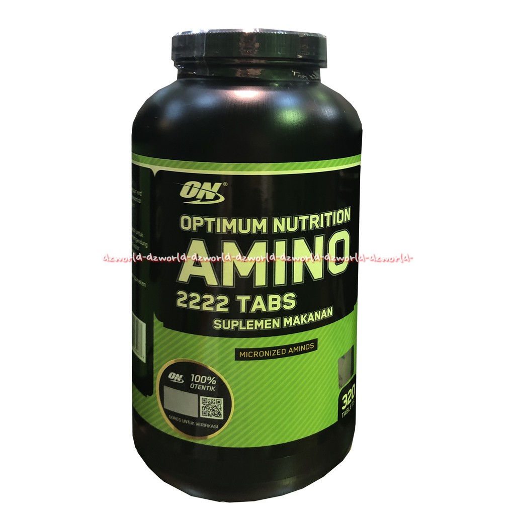 On Optimum 320tabletNutrition Amino 2222 Tabs Suplemen Makanan Untuk Fitness Olah Raga Optinum