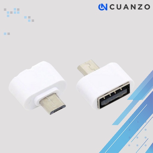 Mini OTG Adapter Micro USB ke USB Female / Converter Otg Micro Usb / Penyambung OTG Type c Micro Usb Android Flashdisk Ke Hp / Adaptor Usb To Usb / Dual Micro Usb Otg Hub Host Adapter Cable / OTG Converter Non Cable Konektor Murah Original