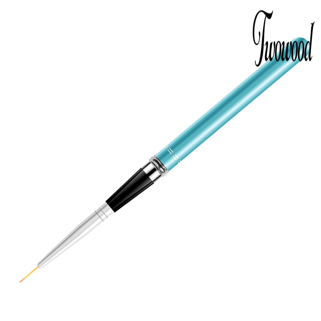 Twowood Pen Gambar Nail Art UV Gel Bisa Dilepas / Dipakai Ulang Untuk Wanita