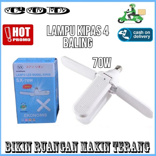 LAMPU LED SX - 70W MODEL BALING LAMPU UNTUK RUANG TAMU / KAMAR DLL SUPER TERANG MANTAP