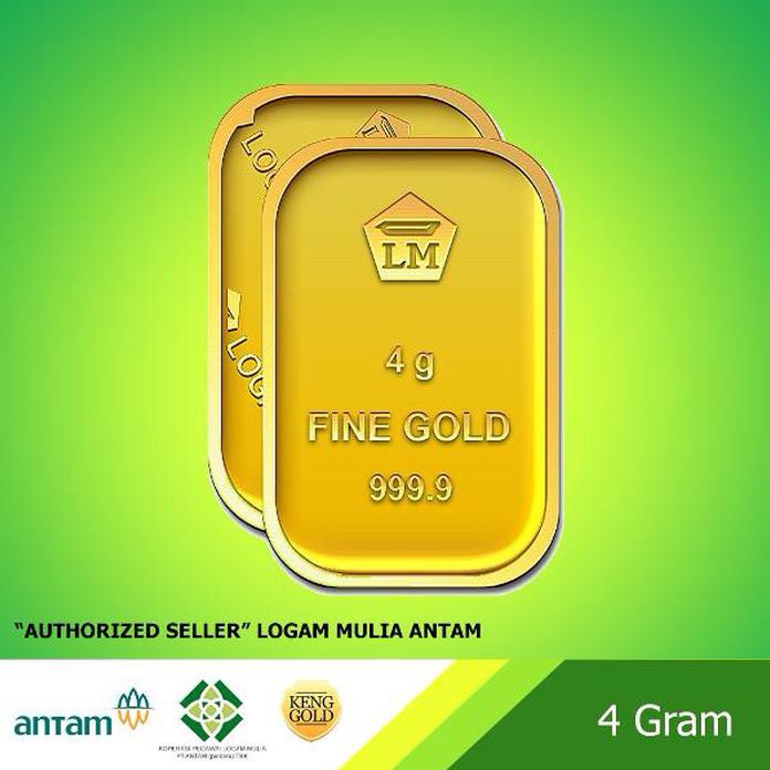 Emas Antam-Logam Mulia 4gram