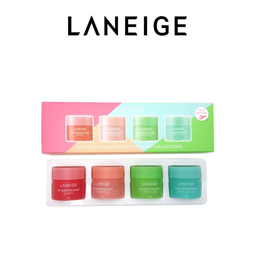 Laneige Lip Sleeping Mask Mini Kit (4 Scented Collections)