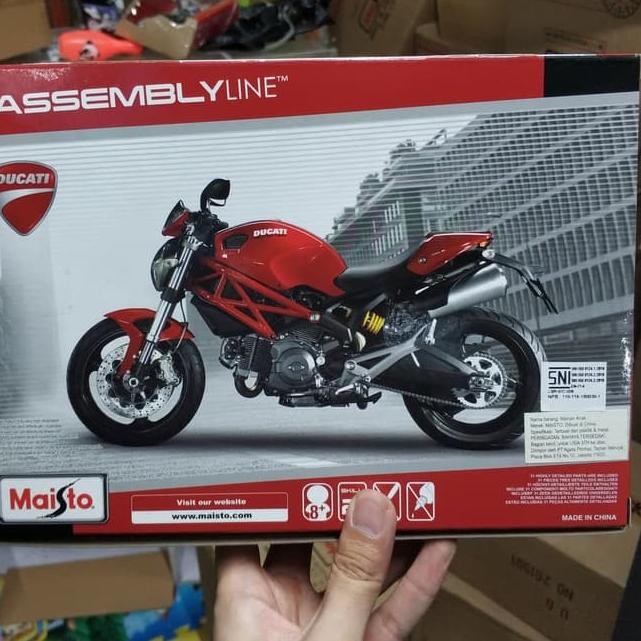 maisto assembly line ducati