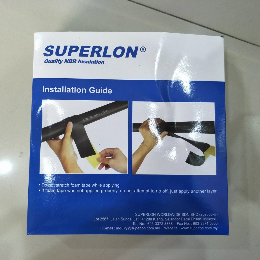 Superlon Self Adhesive Insulation Foam Tape