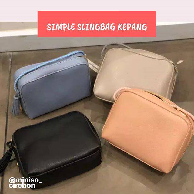 sling bag miniso