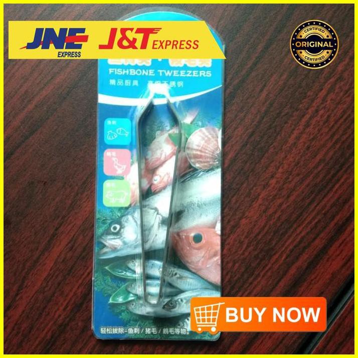 Pinset Duri Ikan/ Pencabut Tulang ikan/ Tweezer Japan