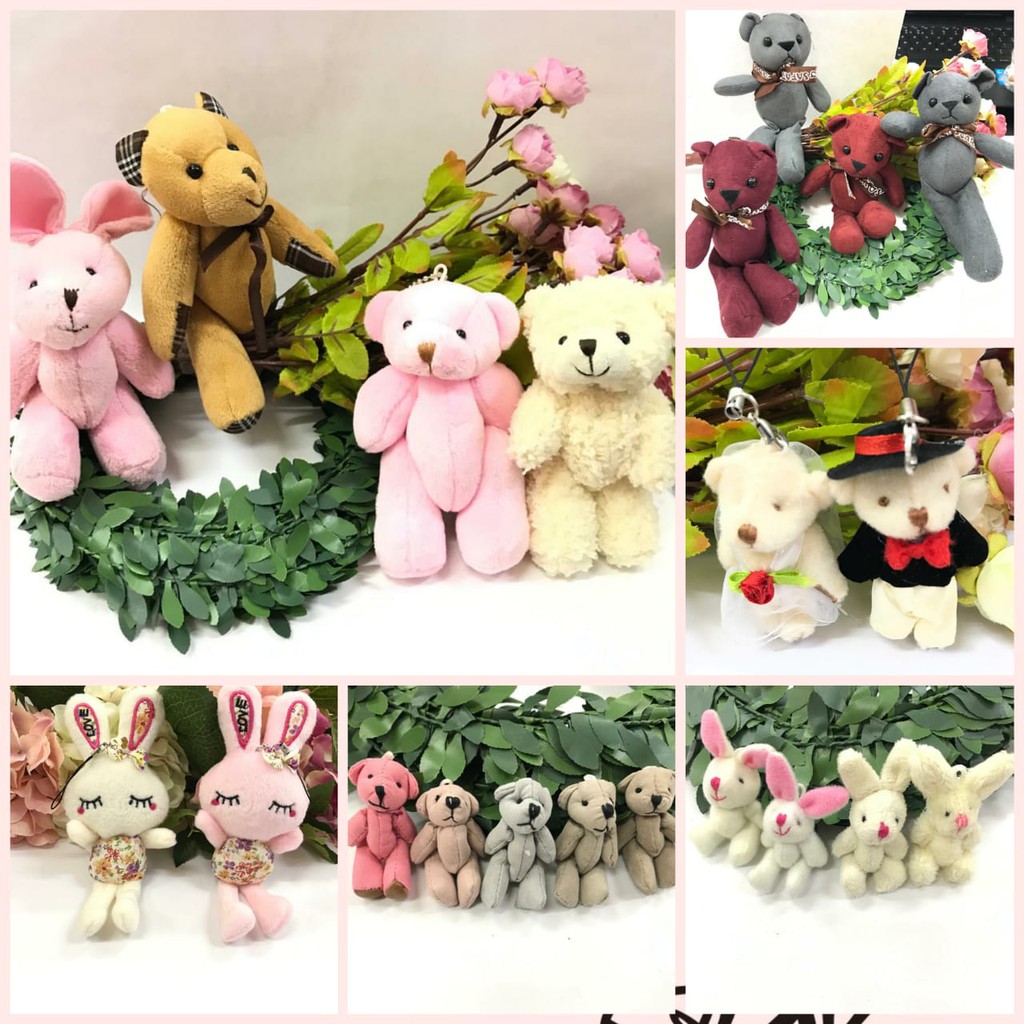 1 BUAH - APLIKASI BONEKA | KELINCI |RABBIT | BERUANG TEDDY | BEAR