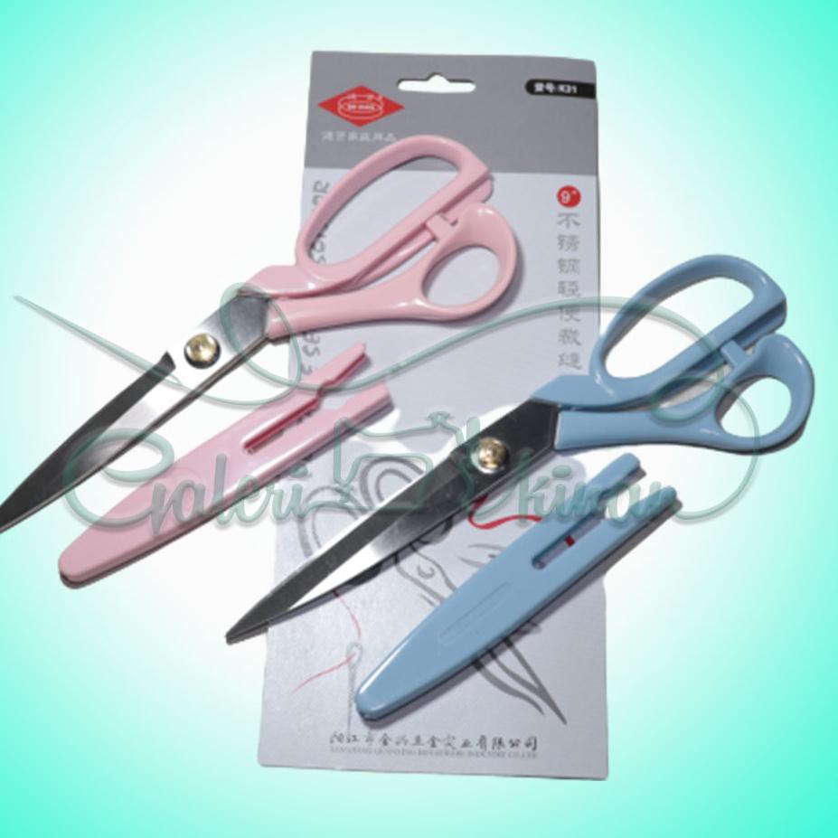 

GZL Gunting - Gunting Dexian - Gunting Kain - Gunting Dexian 9" K31✵ (Terlaku.)