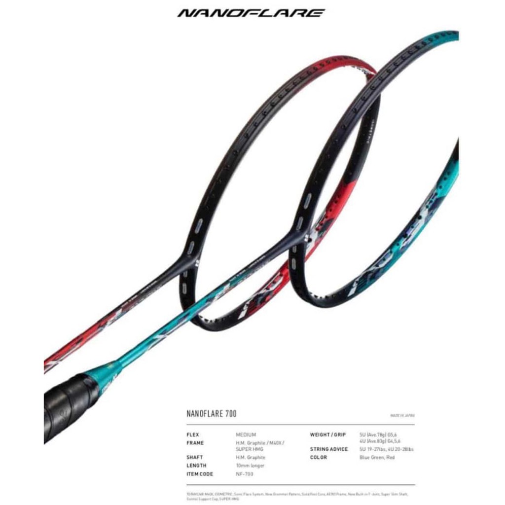 Raket Bulutangkis / Badminton YONEX - Nano Flare 700 (Original)