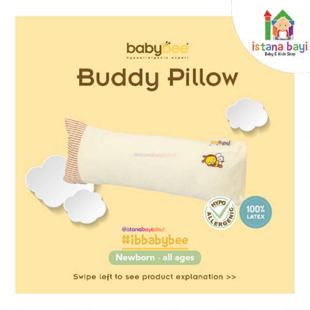 BABYBEE BUDDY PILLOW - Bantal bayi