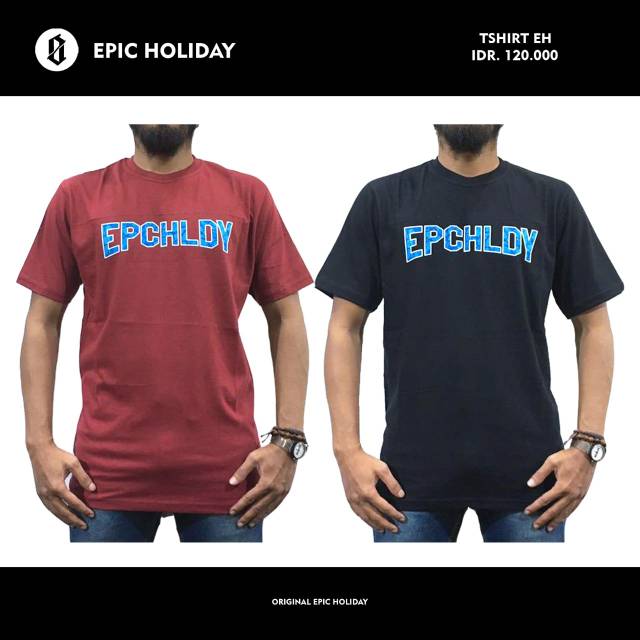 Kaos distro original bandung epic holiday