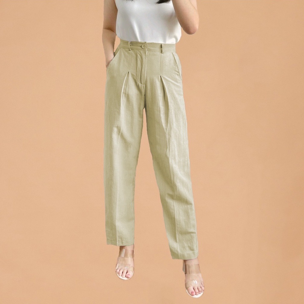 CELANA LOOSE PANTS HIGHWAIST / BAGGY PANTS