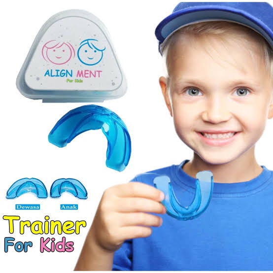 Alat Perapi Gigi Anak Retainer Lepas Pasang Original For Kids Alignment Dental , Perapat Gigi Gingsu