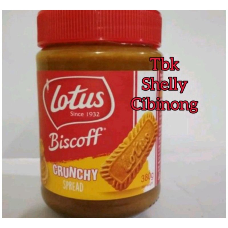 

Selai biscoff lotus crunchy/380gr