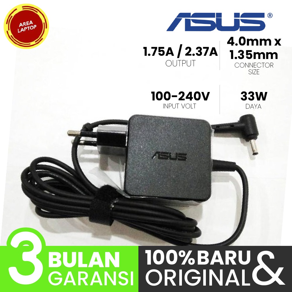 Adaptor Charger ASUS X200 X201 X202 X200MA X453 X453M X210 X200M X200CA ORIGINAL