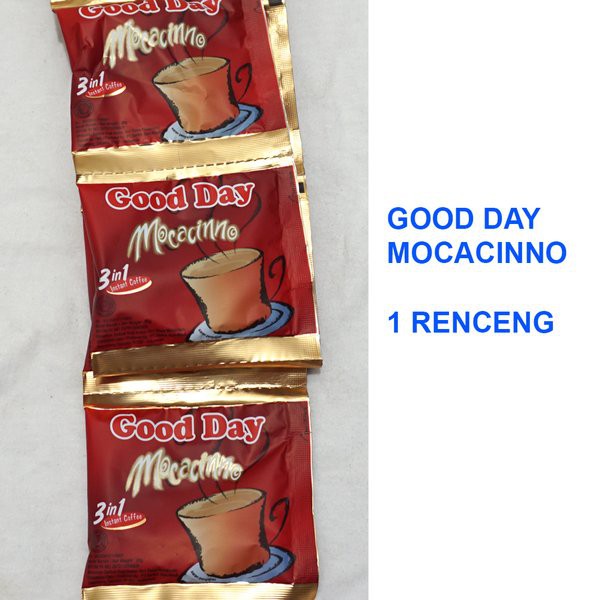 

Kopi GOOD DAY MOCACINNO 1 Renceng 10 Sachet -20g