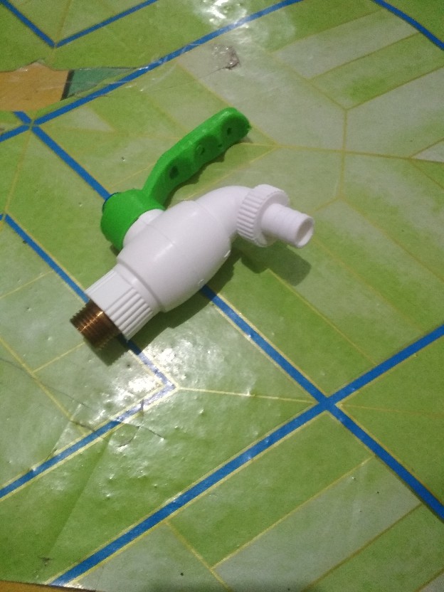 Kran Kamar Mandi Pvc Model Jempol / Kran Plastic Model Jempol