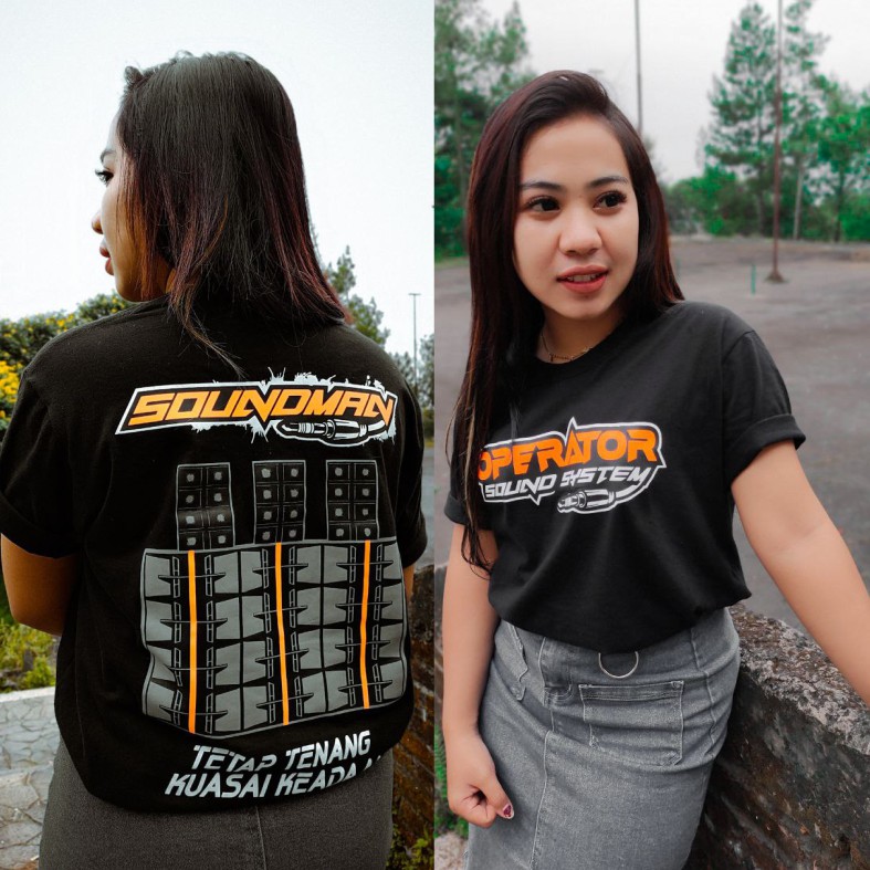 Kaos Operator Sound System / Tukang Sound - Kaos Distro Pria - SoundBalapBlitar