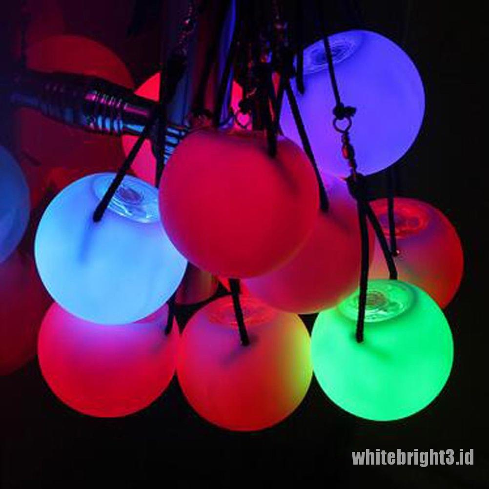 (white3) Lampu LED Bentuk Bola Aneka Warna Untuk Tari Perut