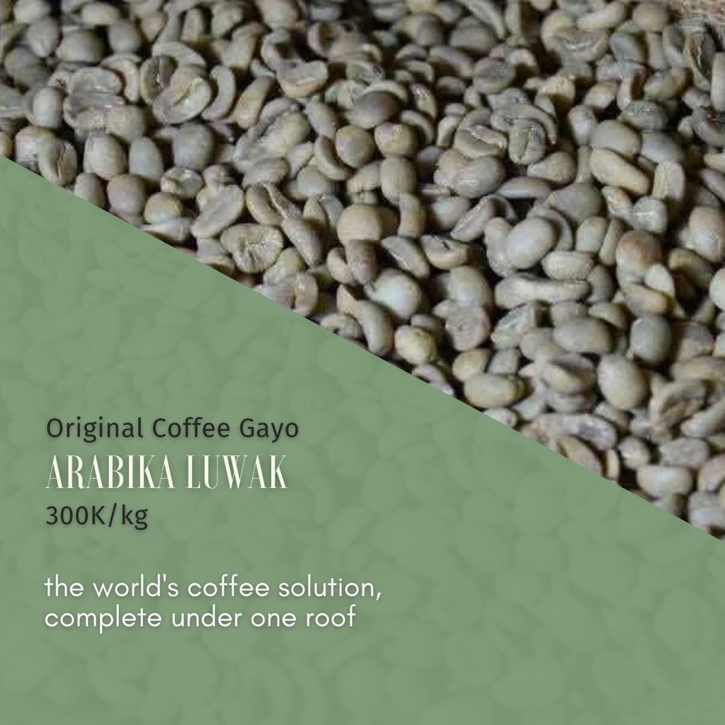 

Original Coffee Biji Kopi Gayo Arabica Luwak Liar 1000 gram
