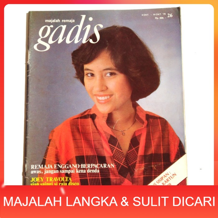 Jual Majalah Gadis No Okt Cover Linda Langka Shopee Indonesia