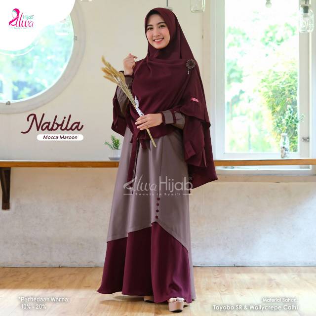 GAMIS NABILA by ALWA HIJAB