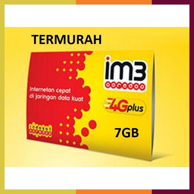 Kartu Perdana Data Indosat 7 Gb Unlimited Apps