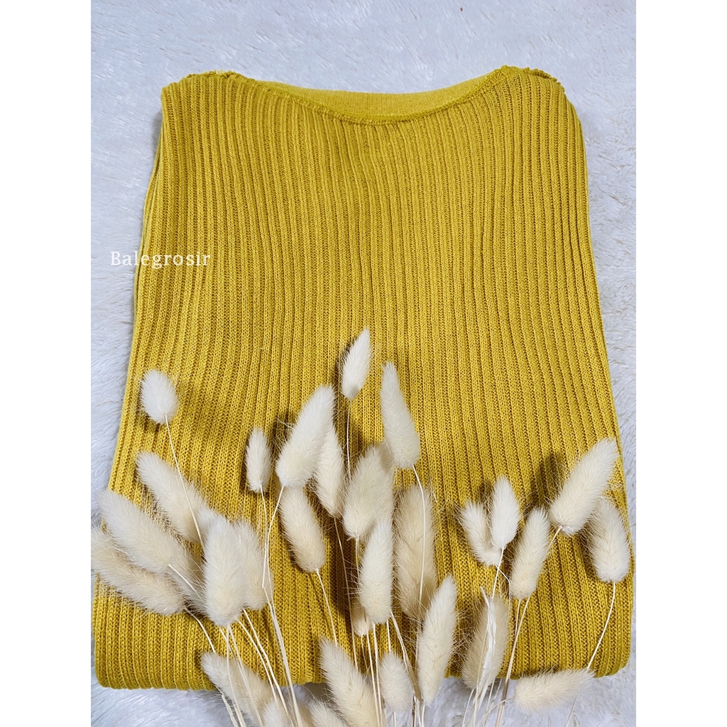 Cardigan Rajut Halus Long cardigan Belle oversize-Belle Yellow Lemon