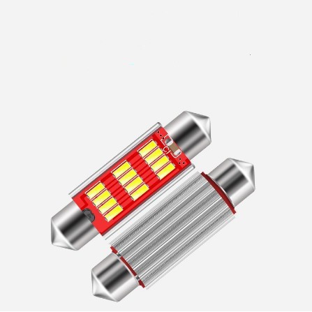 1 pc Paket Interior Mobil Lampu LED Kit T10 Memperhiasi &amp; 31mm 41mm Bola Lampu Lampu Dalam Ruangan