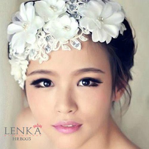 [BISA COD] AKSESORIS PENGANTIN PESTA PERNIKAHAN HAIRPIECE BRIDAL HRB003