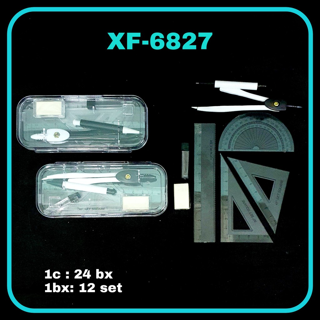 

ILP Jangka XF-6827 / Jangka Sekolah / Math Set